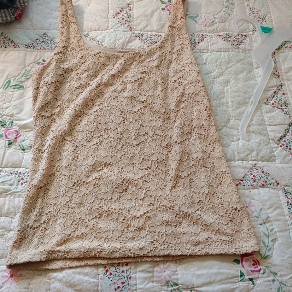 Lace cami by WHBM size small